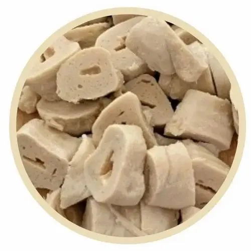 Cutting Soya Masala Chaap